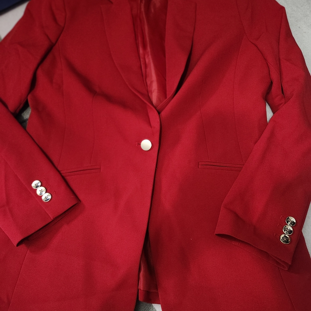 Worthington Bold Red Blazer